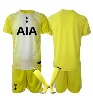 Tottenham Hotspur Målmand Tredjetrøje Børn 2025-26 Kortærmet (+ Korte bukser)